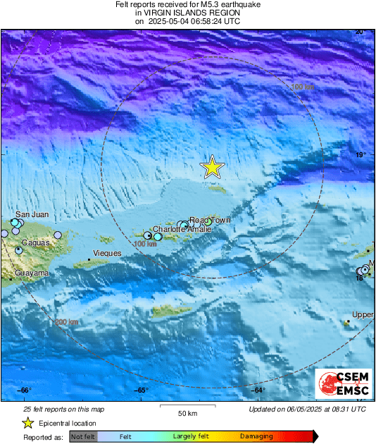 intensity map
