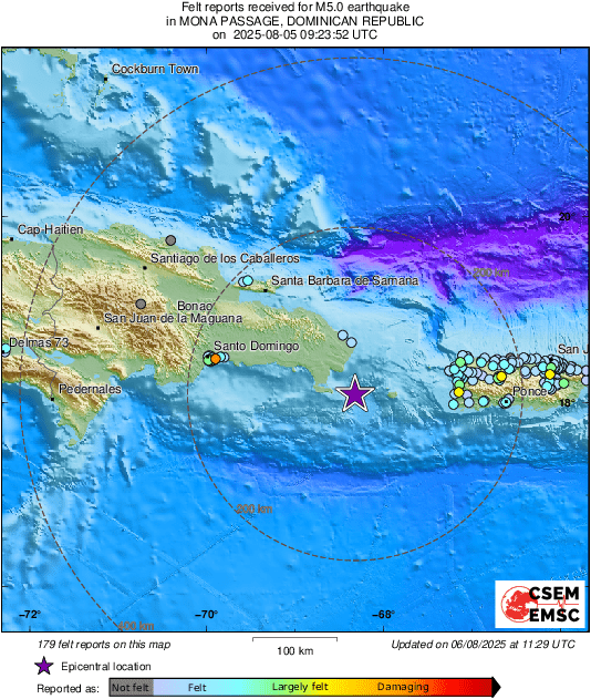 intensity map