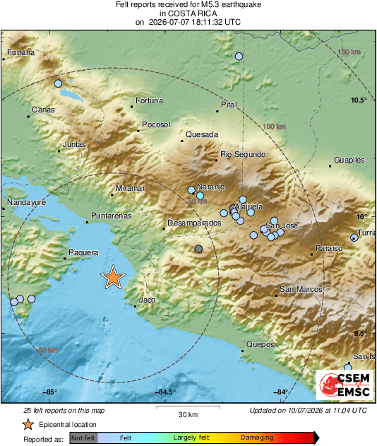 intensity map